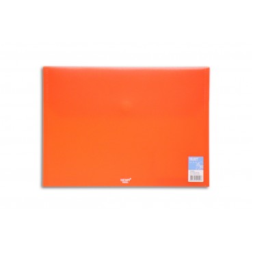 A4 Horizontal Document Bag-Orange